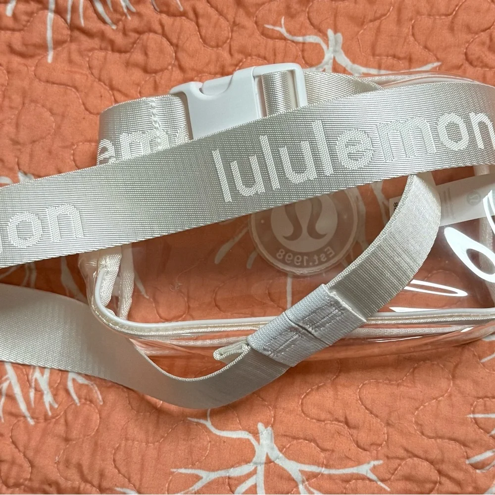 Lululemon Transparent Crossbody with White Strap - Picture 2 of 6